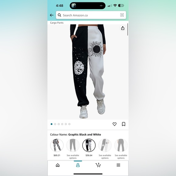 moon & sun joggers - Picture 2 of 3